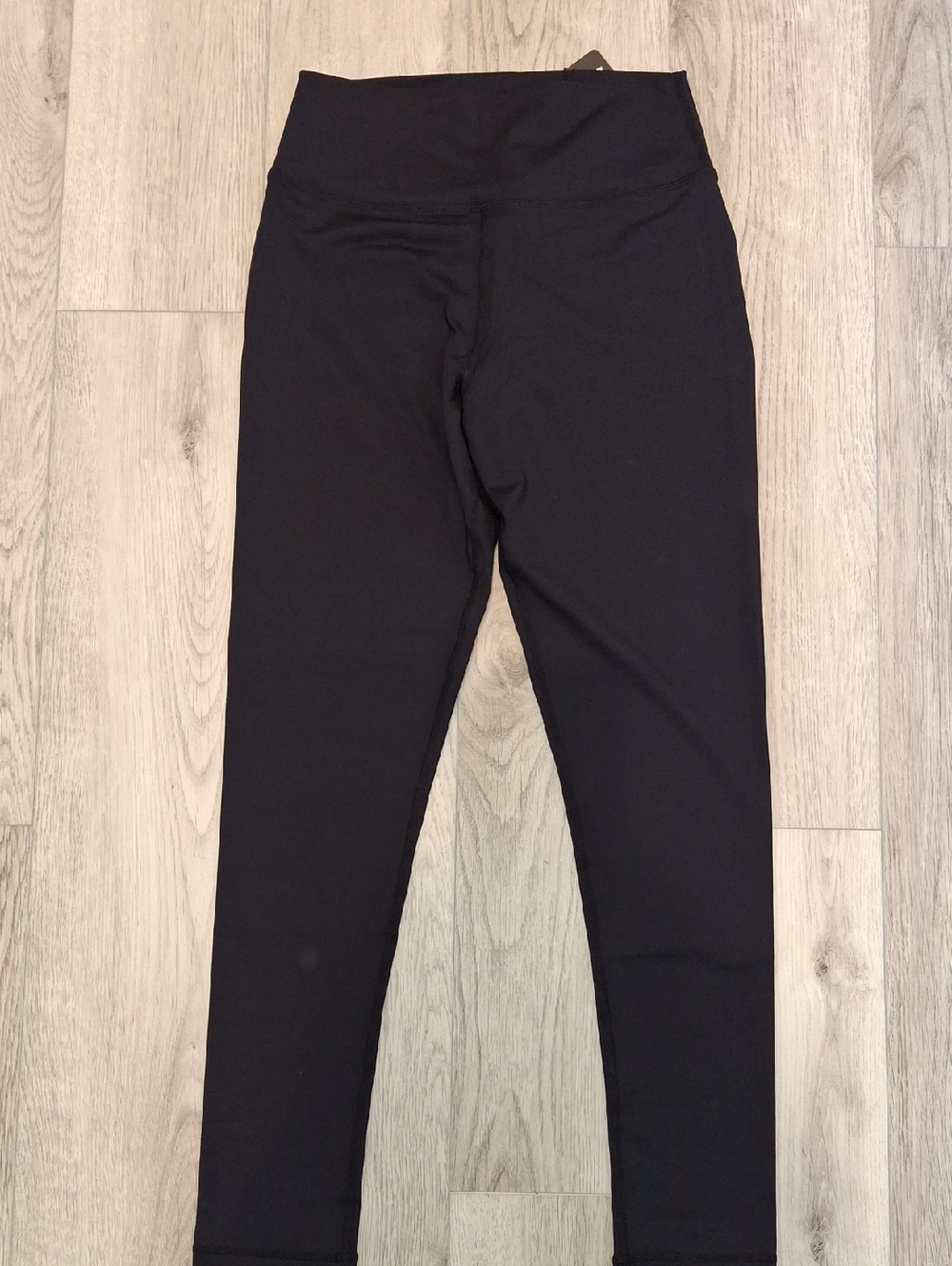 High-Waist Black Performance Leggings